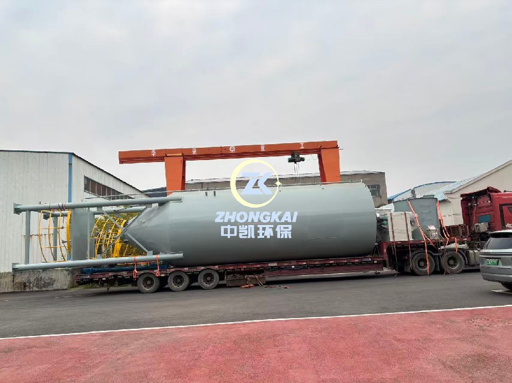 【匠心交付】石灰料倉發貨實錄：每一臺設備都是品質的承諾